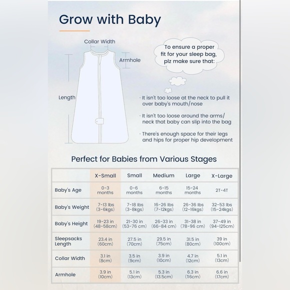 NWOT TotAha Sleep Sack, Safe, Soft Wearable Blanket Baby Sleep Bag - Picture 6 of 8